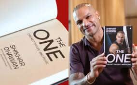 Shikhar Dhawan unveils his Autobiography 'The one"